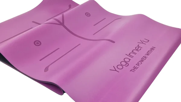 Excellent Grip Eco Yoga Mat - Royal Purple - Image 2